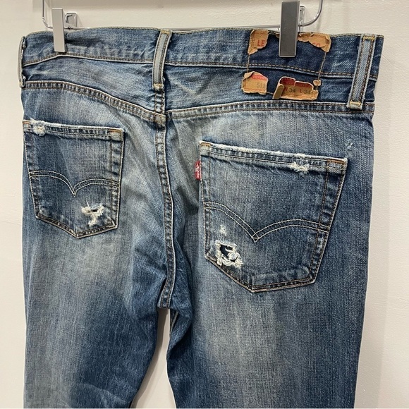 Levi’s 511 Slim Fit Jeans Distressed 34 x 34 Men’s - Picture 8 of 13